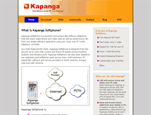 Tablet Screenshot of kapanga.net